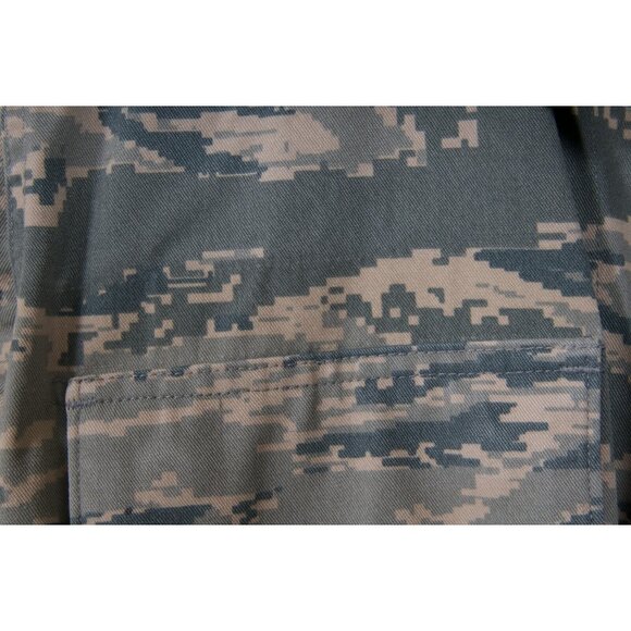 U.S. Air Force Jacket 38R Medium Green Tan Digital Camouflage Utility Coat - Picture 5 of 12